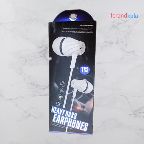 هندزفری HEAVY BASS T83