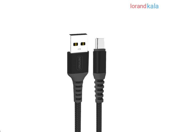 کابل شارژر تایپ سی TYPE-C مدل DENMEN D06T اورجینال