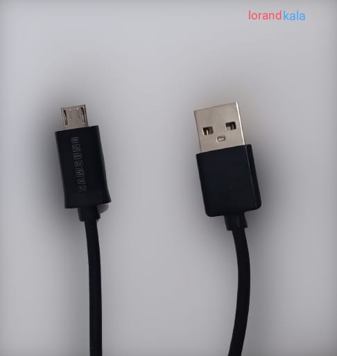 کابل شارژ میکرو یو اس بی microUSB مدل سامسونگ اصل