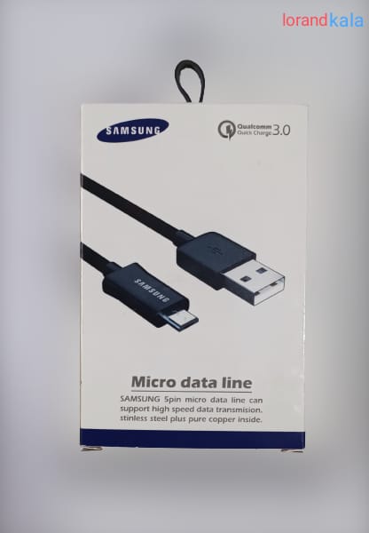 کابل شارژ میکرو یو اس بی microUSB مدل سامسونگ اصل