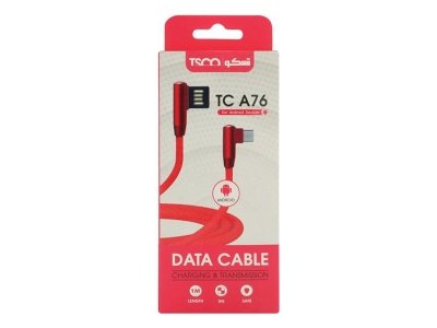 کابل شارژ میکرو یو اس بی مدل تسکو tsco tc a76