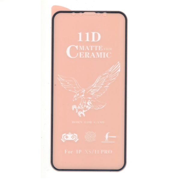 گلس مات سرامیکی گوشی آیفون مدل ipon11 pro