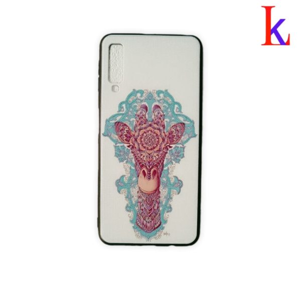 کاور طرح دار گوشی A7 2018 سامسونگA750
