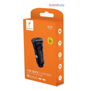 شارژر فندکی فست شارژ اسکای دلفین مدل sz10