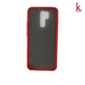 قاب گوشی(Xiaomi Redmi 9) ردمی9 شیائومی مدل پشت مات محافظ لنزدار